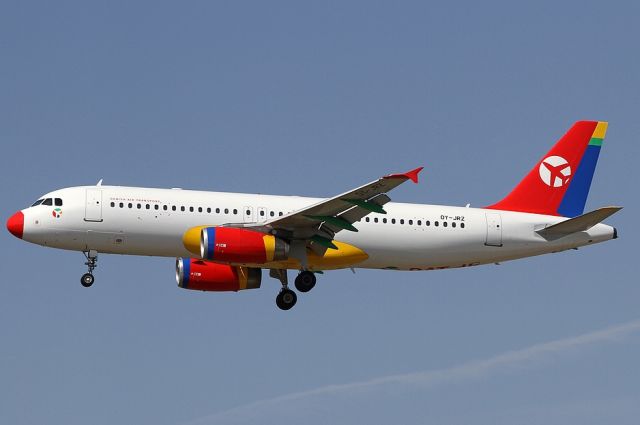 Airbus A320 (OY-JRZ)