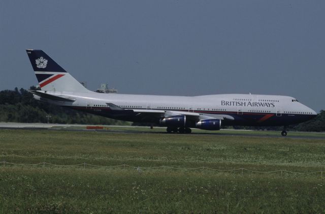 Boeing 747-400 (G-CIVE) - Departure at Narita Intl Airport Rwy16R on 1998/05/31