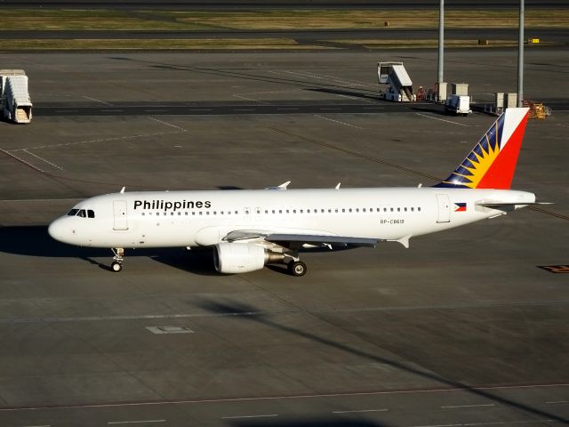 Airbus A320 (RP-C8619)