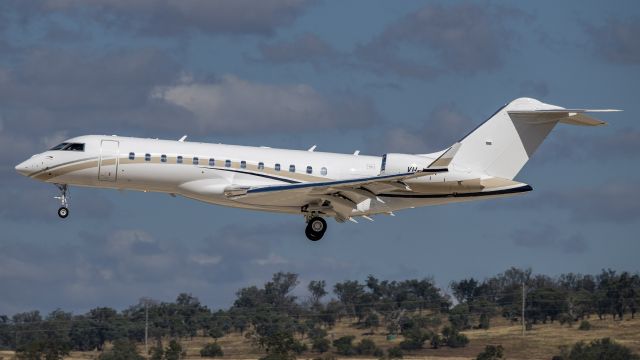 VH-UBH — - GLEX BD-700 VH-UBH arriving at Toowoomba Wellcamp Airport from Melbourne 23-04-2020