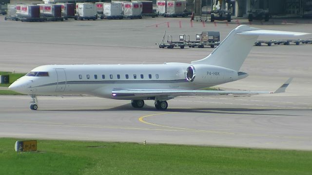 Bombardier Global 5000 (P4-HBK) - P4HBK10082021ZRH