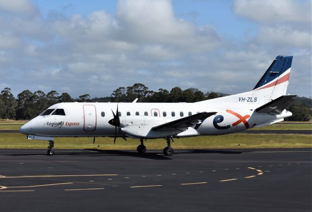 Saab 340 (VH-ZLS) - Regional Express Saab 340B VH-ZLS msn 383 at Wynyard Airport Tasmania Australia. 10 January 2023.