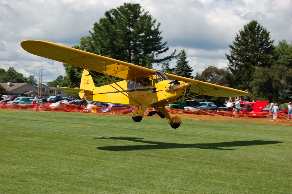 — — - NICE J3 Cub @ Wings & Wheels Sloas Airfield OH 08/13