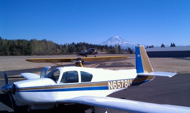 Mooney M-20 (N6578U) - Sunday morning outing to KPLU