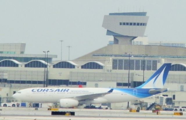 Airbus A330-200 (F-HCAT) - Being pushed back"For the departure to Paris,Orly(ORY)