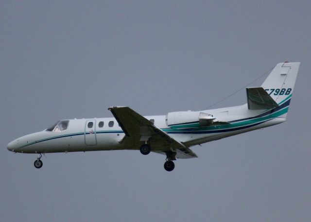 Cessna Citation V (N579BB) - At Shreveport Regional.