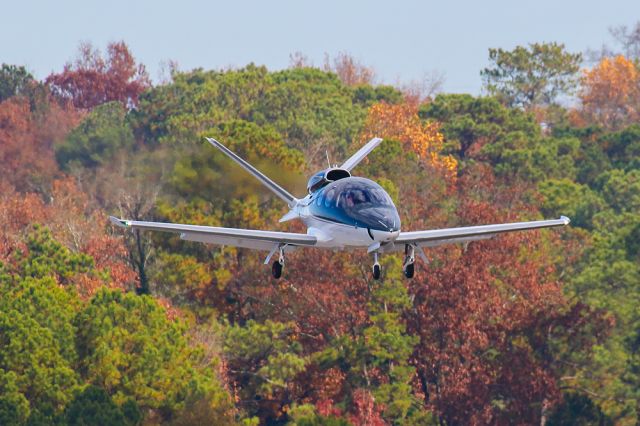 Cirrus Vision SF50 (N234HS) - I shot this photo of the Cirrus Vision on final approach at Atlanta's PDK airport. I thought the colors and clarity were fantastic, so I decided to share it. I shot this photo with a Canon 600mm lens with a shutter speed of 1/1000 second F/8 and ISO 400. POSITIVE VOTES AND COMMENTS ARE ALWAYS APPRECIATED...! Thanks! Questions about this photo can be sent to Info@FlewShots.com