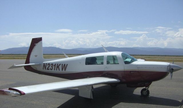 Mooney M-20 Turbo (N231KW) - Taos NM