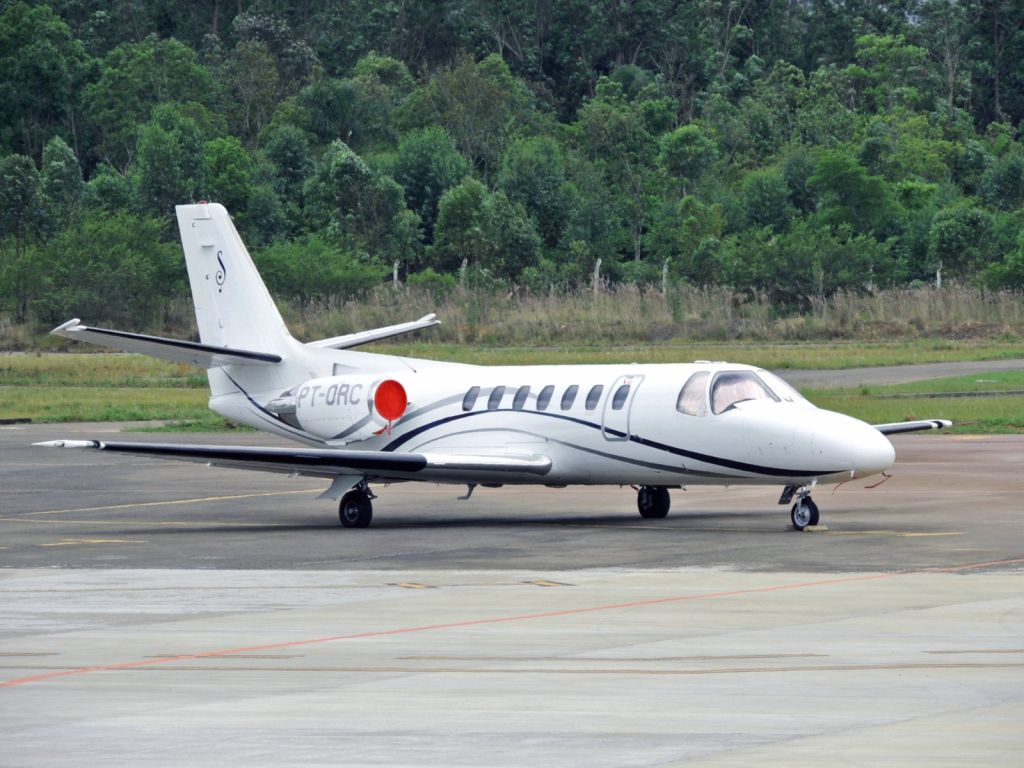 Cessna Citation V (PT-ORC) - Cessna 560 Citation V (cn 560-0195) Fab: 1992 - Criciúma - Forquilhinha (CCM / SBCM), Brazil