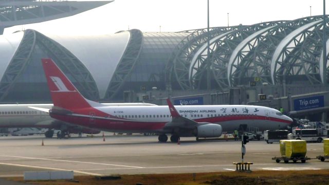 Boeing 737-800 (B-1336) - Shanghai Airlines Boeing 737-89P(WL) B-1336 in Bangkok 
