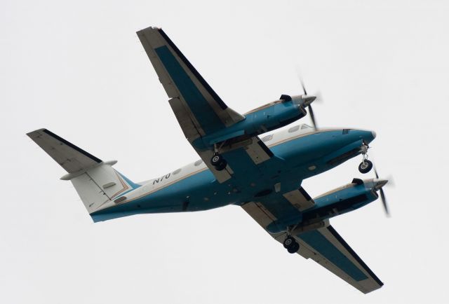 Beechcraft Super King Air 300 (N70) - Federal Aviation Administration plane doing some flying around Smyrna, Tennessee.