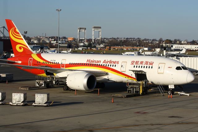 B-2728 — - Hainan 481 about to unload after arriving from Beijing