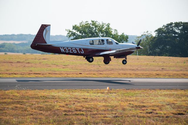 N326TJ — - Landing during fly-in at KSEP on 8-26-2023