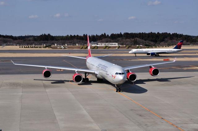 Airbus A340-600 (G-VOGE) - 2012/3/14