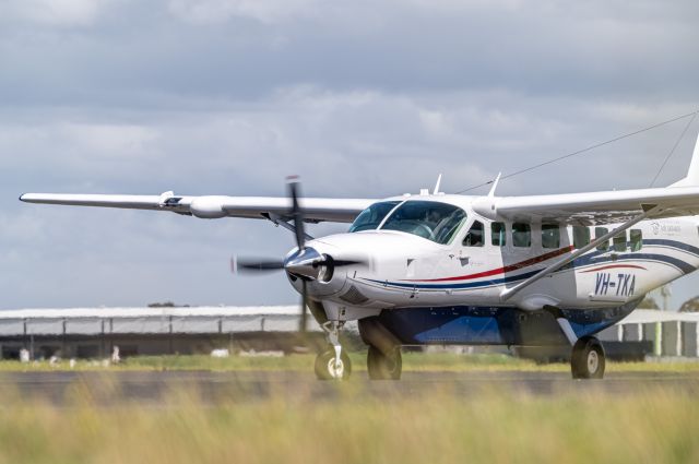 Cessna Caravan (VH-TKA) - VH-TKA taxiiing at Moorabbin Airport