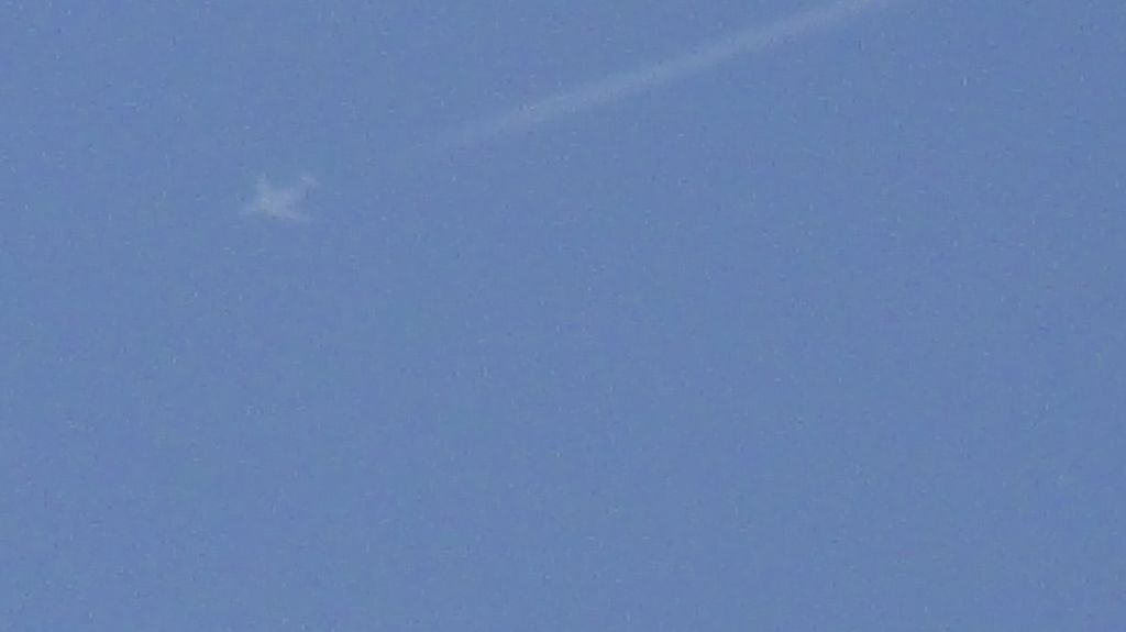 Gulfstream Aerospace Gulfstream G650 (N655GA) - Gulfstream test flying over at 47,000 feet.