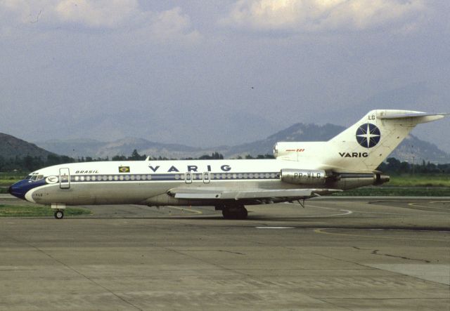 Boeing 727-100 (PP-VLG) - Boeing 727-41.br /Photo: November 1986