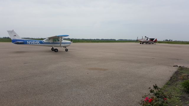 Cessna Commuter (N1234) - Fuel stop at Blytheville Municipal.