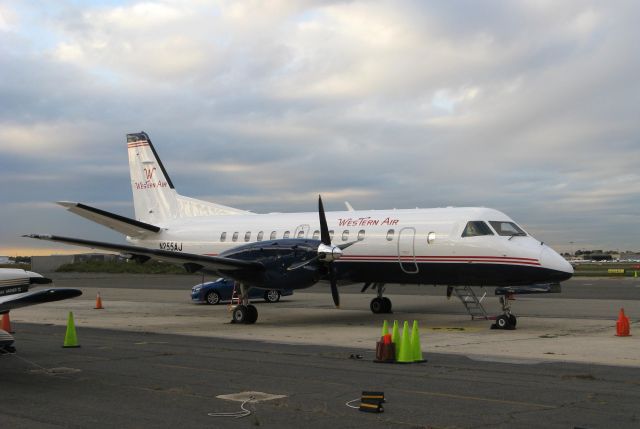 Saab 340 (N255AJ) - Operated by Western Air on October 21, 2010