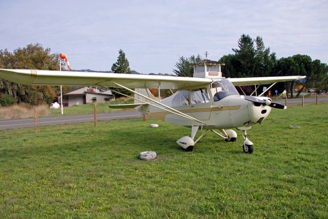 N7557B — - 1957 Champion 7FC at Boonville, CA D83 11/13/2011