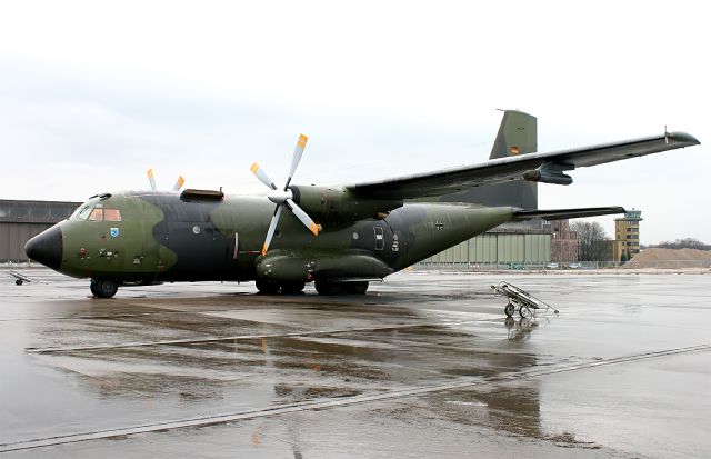 TRANSALL C-160 (N5038) - as medical evacuation often are flown in hazardous conditions 5038 is equipped with some self protection