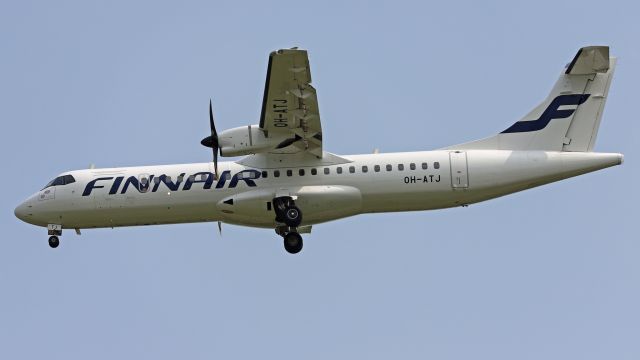 Aerospatiale ATR-72-500 (OH-ATJ) - Photo taken on June 23, 2021.