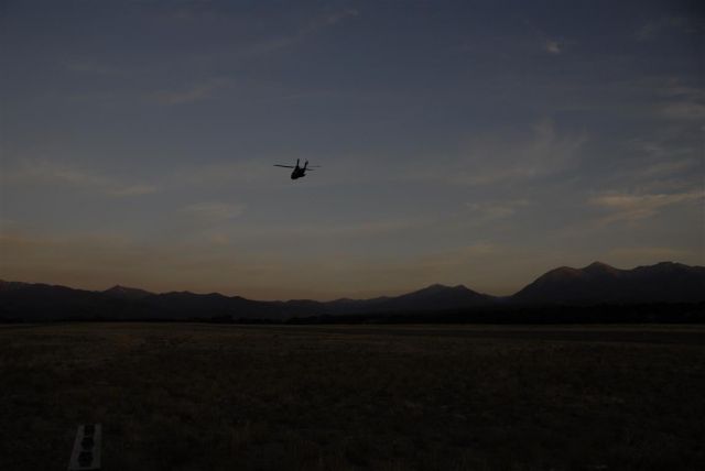 Sikorsky Helibus (N8040J) - Early AM departure from Salida CO