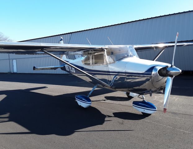 Cessna Skyhawk (N8783B) - 83B after complete restoration inside & out.  