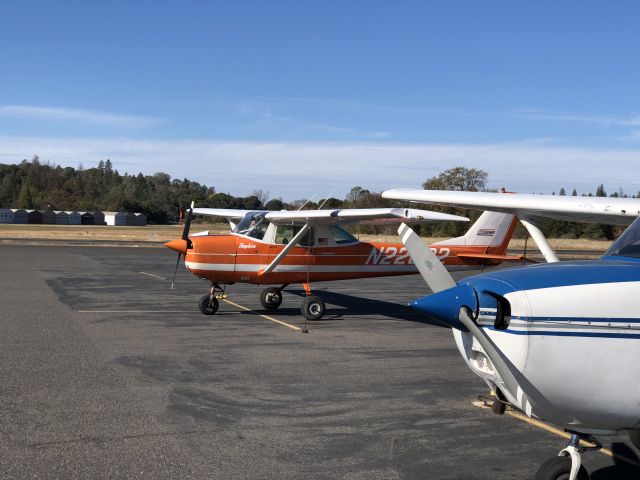 Cessna Commuter (N22682) - N22682 (Sophia), on the ground at Columbia, CA (O22). Beautiful sunny fall Sunday morning 11/12/17.