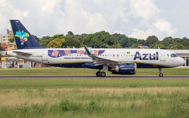 Airbus A320neo (PR-YRQ) -  (Azul (Wine Livery)