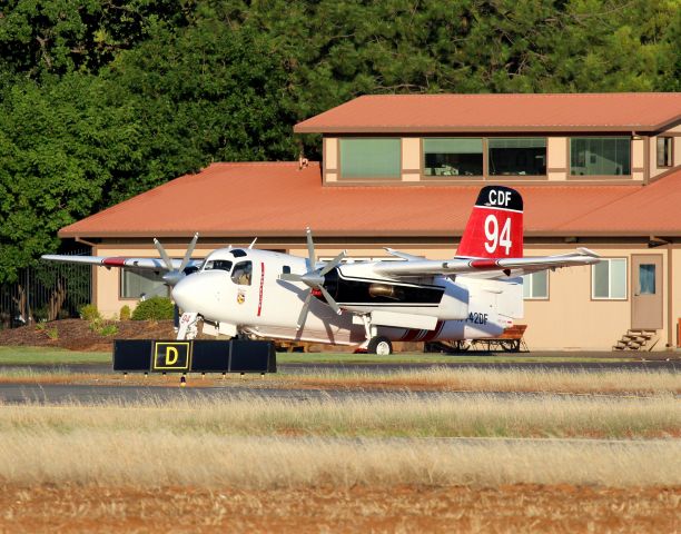 Piper Aerostar (N442DF) - KRDD - S-2T Tanker 94 RFA...click full