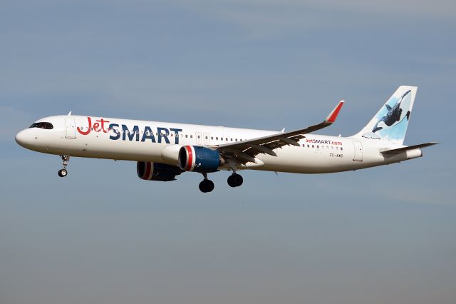 Airbus A321 (CC-AWS)