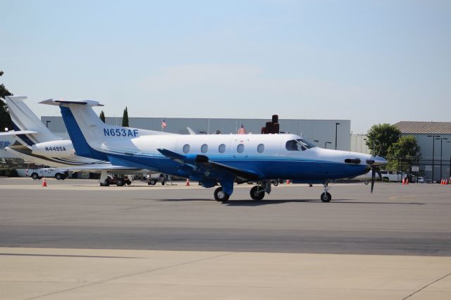 Pilatus PC-12 (N653AF)
