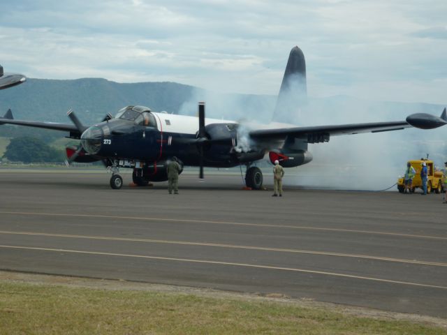 A89273 — - Lockheed P-2 Neptune Bomber Engine start up at HARS Aviation Museum.