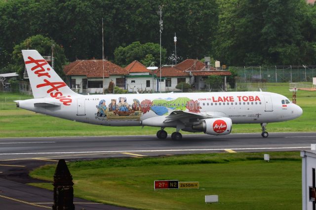 Airbus A320 (PK-AZR) - "Lake Toba" livery
