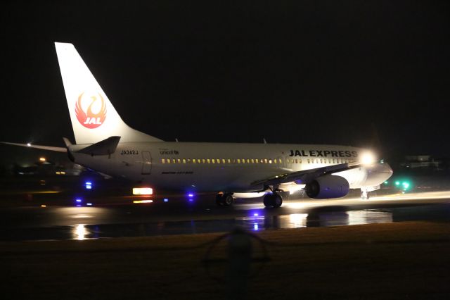 Boeing 737-800 (JA342J) - 09 November 2015:HKD-HND.