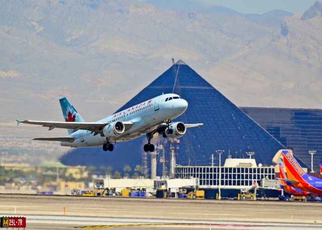 Airbus A319 (C-FYJG) - C-FYJG Air Canada Airbus A319-114 / 256 (cn 670)  - Las Vegas - McCarran International (LAS / KLAS) USA - Nevada, June 14, 2012 Photo: Tomás Del Coro