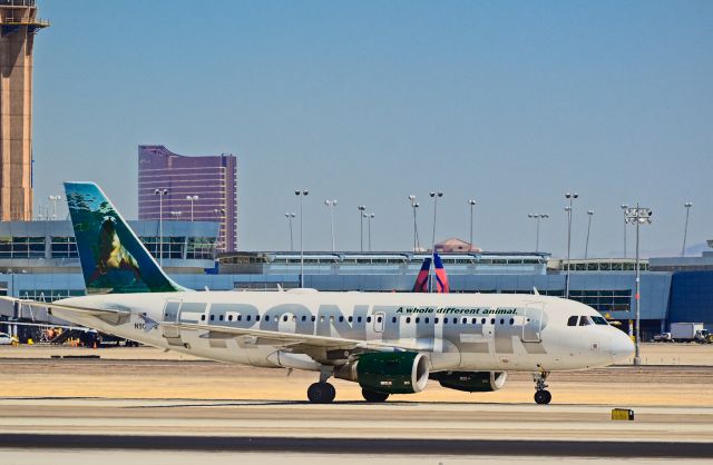 Airbus A319 (N905FR) - N905FR Frontier Airlines Airbus A319-111 (cn 1583)  Las Vegas - McCarran International (LAS / KLAS) USA - Nevada, June 14, 2012 Photo: Tomás Del Coro