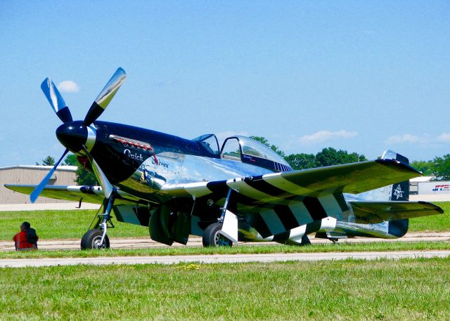 North American P-51 Mustang (N51HY) - At Oshkosh. 1944 North American P-51D