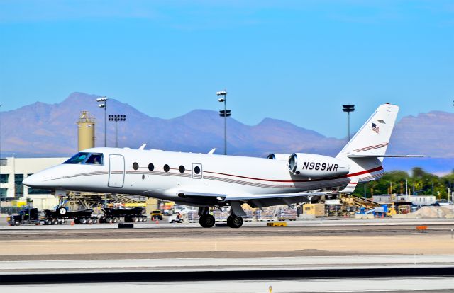 IAI Gulfstream G150 (N969WR) - N969WR 2007 Israel Aircraft Industries GULFSTREAM G150 C/N 218 - Las Vegas - McCarran International (LAS / KLAS) USA - Nevada, October 14, 2011 Photo: Tomás Del Coro