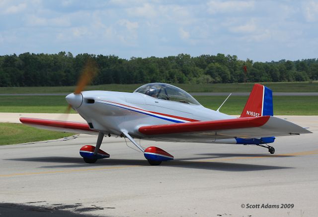 Vans RV-4 (N1635T) - EAA Fly-In  August 8,2009  Angelina County Airport  Lufkin, Texas