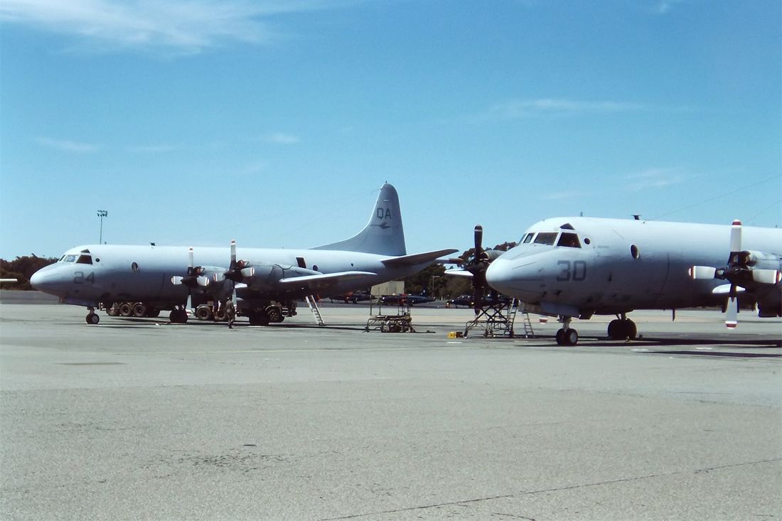QA024 — - USA NAVY - LOCKHEED P-3C ORION - REG : QA-024 - EDINBURGH ADELAIDE SA. AUSTRALIA - YPED (7/11/1992)