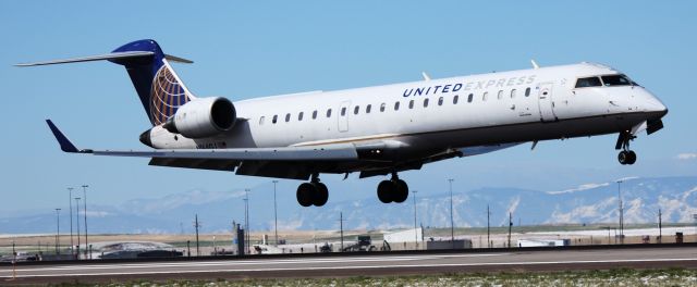 Canadair Regional Jet CRJ-700 (N164GJ) - Arriving on 35L on 4-30-17 from Durango CO.