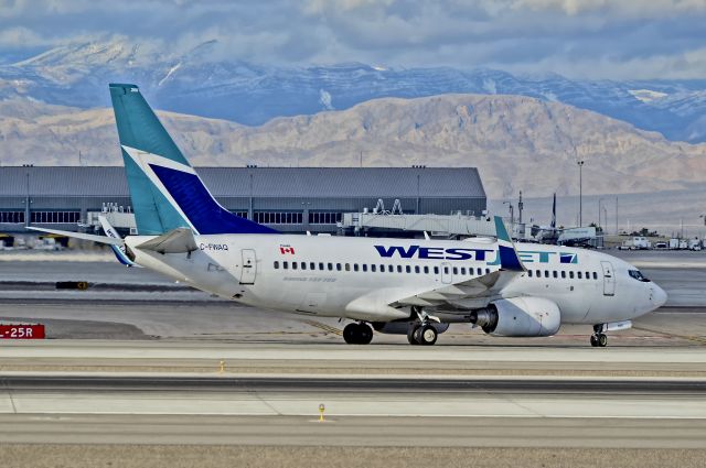 Boeing 737-700 (C-FWAQ) - C-FWAQ WestJet Boeing 737-7CT / 206 (cn 32748/1266)  - Las Vegas - McCarran International (LAS / KLAS) USA - Nevada, December 15, 2012 Photo: Tomás Del Coro