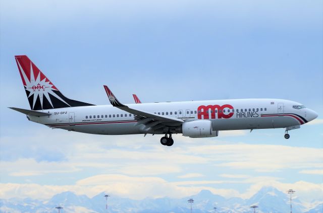 Boeing 737-800 (SU-BPZ) - SHARM EL SHEIK - MALPENSA.