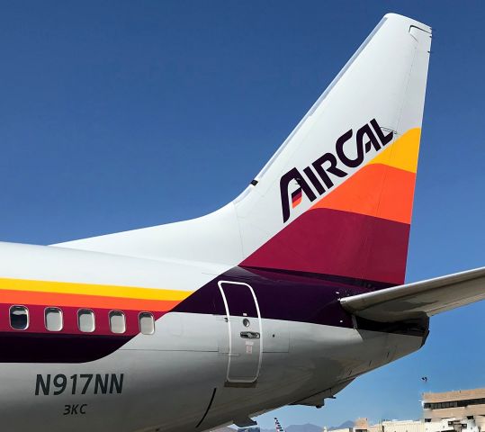 Boeing 737-700 (N917NN) - barry m. goldwater terminal 4 N1 alpha 17 29MAR20