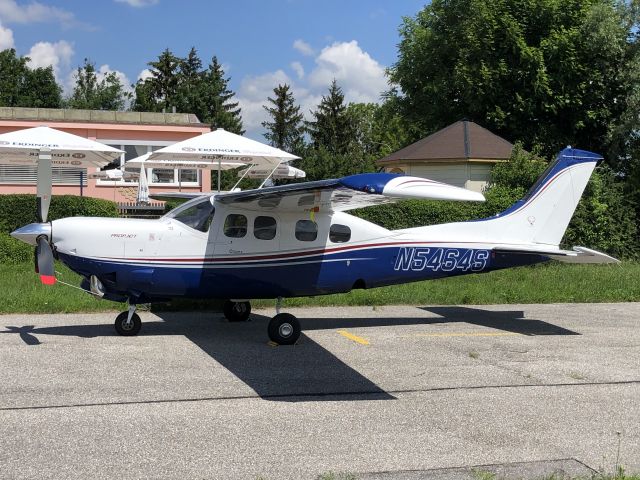 Cessna Centurion (N5464S) - Taken at new homebase Landshut on 13.06.2022