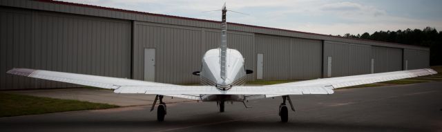 Piper Cherokee Arrow (N3755Q) - Picture of my fathers plane at dusk.