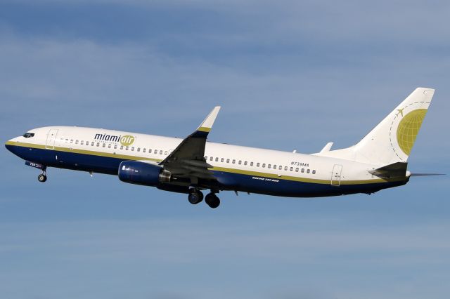 Boeing 737-800 (N739MA) - on 4 May 2019