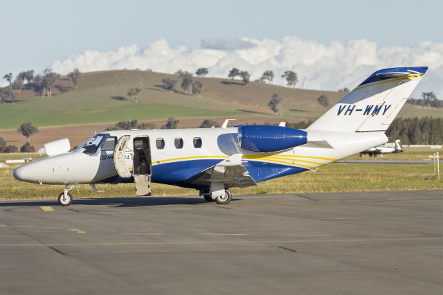 Cessna Citation CJ1 (VH-WMY) - Mitchell Water (VH-WMY) Cessna 525 Citation M2 at Wagga Wagga Airport.